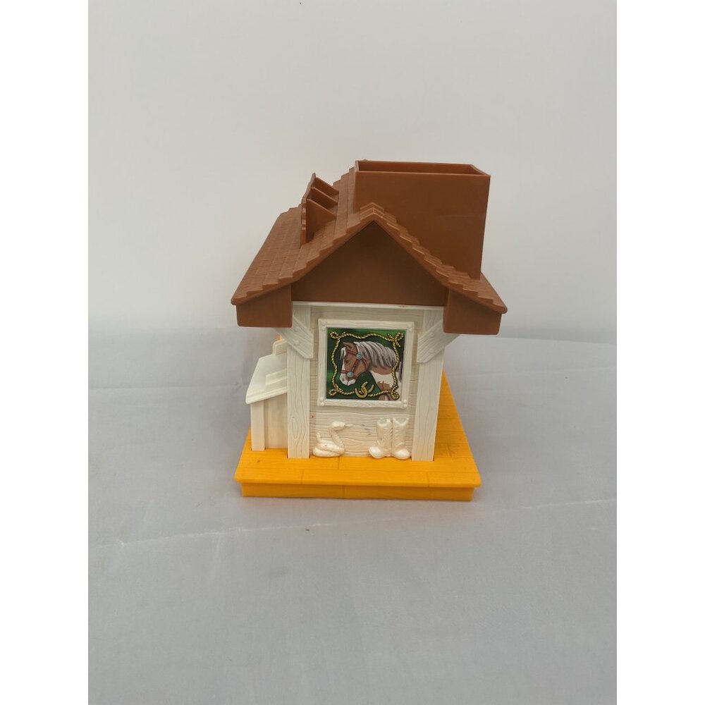 Fisher-Price GeoTrax Rope n Ride Ranch playset stable - Picture 5 of 8